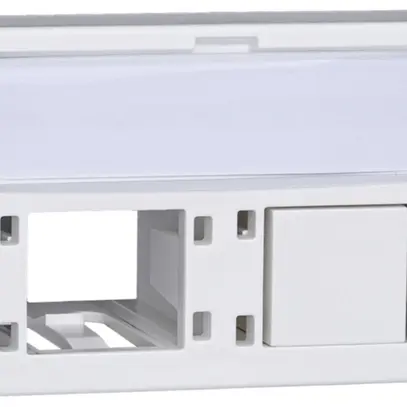 Kit di montaggio FLF R&M per moduli cat.6A/EL speciale, 2-port, bianco 
