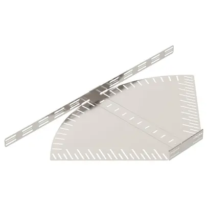 Bogen BET RB W verstellbar 60×600mm Edelstahl A4 blank 
