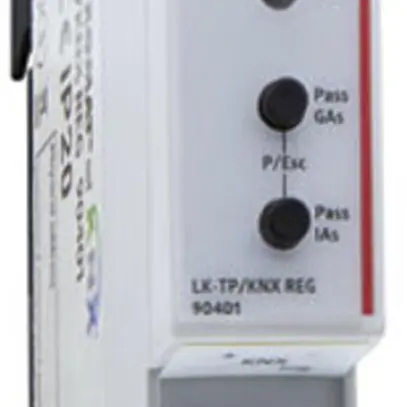 Coupleur de lignes AMD KNX Luxomat LK-TP/KNX, avec filtre de télégramme 