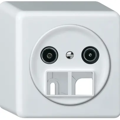 Presa multimedia AP TV-R origin presa d’arrivo 4dB bianco 