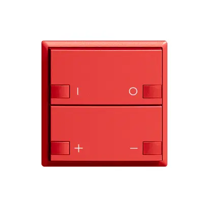 Kit frontal ON-OFF variateur 2c/2t ZEP EDIZIOdue berry 