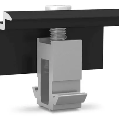 K2 DomeClamp Endklemme 30-50 mm schwarz eloxiert 