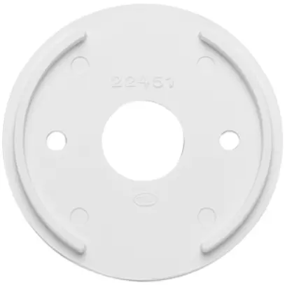 Plaque de base Roesch pour prise en bakélite blanc 