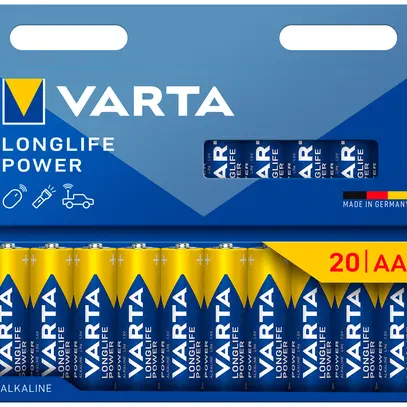 Batterie VARTA Consumer Longlife Power AA Alkali-Mangan 1.5V Blister à 20 Stück 
