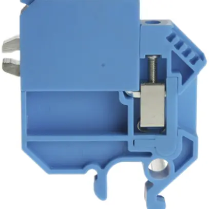 Morsetto sezionatore neutro 4mm² Woertz blu 