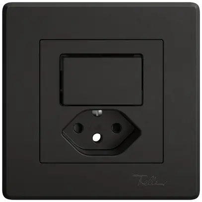 Kit di montaggio INC EDIZIO.liv SNAPFIX® p.combi.T13 c.1 tasto n.ill.shutter ne 