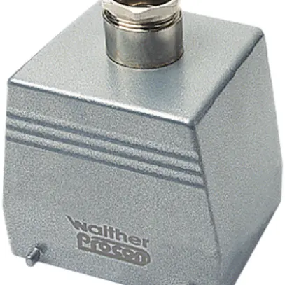 Scatola di spina Walther PROCON T718332, filettatura 1×M32, H=80mm, Al 