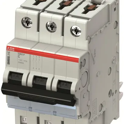 Disgiuntore SMISSLINE TP, 3L, C, 50A, 20kA 