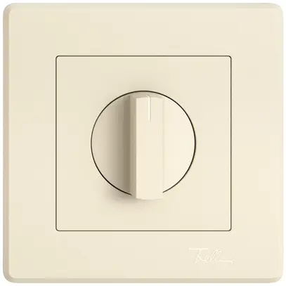 Kit di montaggio INC EDIZIO.liv SNAPFIX® p.interr.rot.manop.senza iscrizione cr 