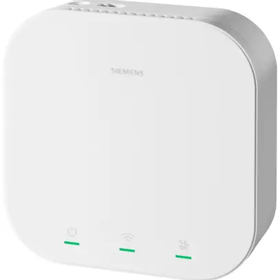 Gateway Siemens OCT200.KNBA, KNX IoT/BACnet IP, 1×RJ45, 100…240VAC, 117×117×43mm 