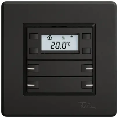 Poussoir RTH ENC EDIZIO.liv SNAPFIX® a.RGB-LED 4×touches comm.1T no 
