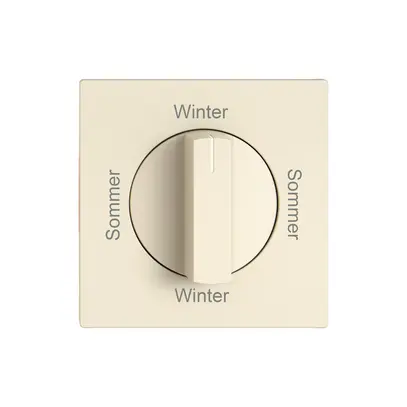 Montageset EDIZIO.liv SNAPFIX® f.Drehschalter m.Griff Som-Win-Som-Win cr 