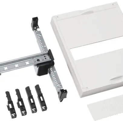 Kit Hager univers N 300×250mm pour rail DIN SLS 
