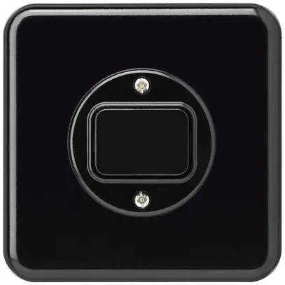 Interrupteur ENC basico 3/1L noir 
