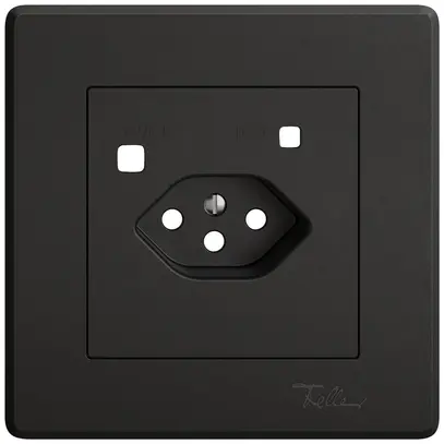 UP-Montageset EDIZIO.liv SNAPFIX® für Fehlerstrom-Schutzsteckdose T13 sz 