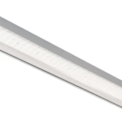 Plafoniera LED SG Arena ECO 76W 11370lm 840 IP23 DALI 1184×134mm grigio 