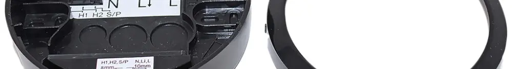 Cornice AP Theben per rilevatore di presenza LUXA 103 nero 