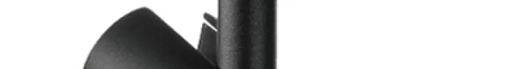 Spot LED SG Tube Micro 7W 370lm 930 36° REG Ø102×135×25mm nero 