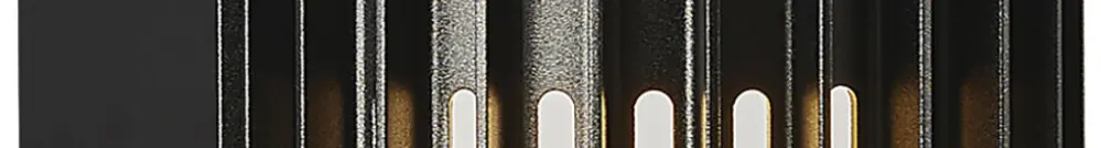 Applique Nordlux ALUDRA 1×E27 15W IP54 Ø124mm noir 