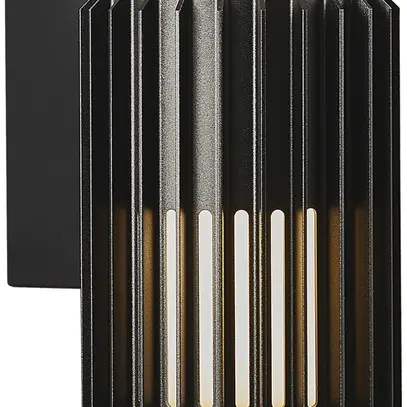 Applique Nordlux ALUDRA 1×E27 15W IP54 Ø124mm noir 