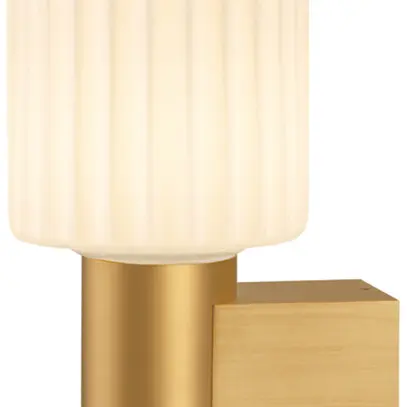Applique SLV VARYT E14 1×6W IP44 VAR 119×60×80mm laiton 