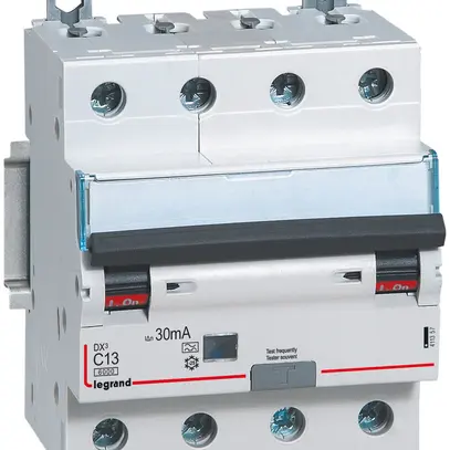 Disgiuntore differenziale Legrand C 4P 20A 6000A 30mA tipo A, 1 pacco=5 pezzi 