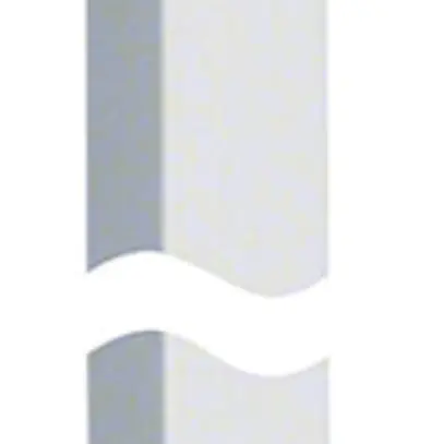 Colonna connessione soffitto tehalit DA200 1× fissagg.a pinze h=2.8m bianco puro 