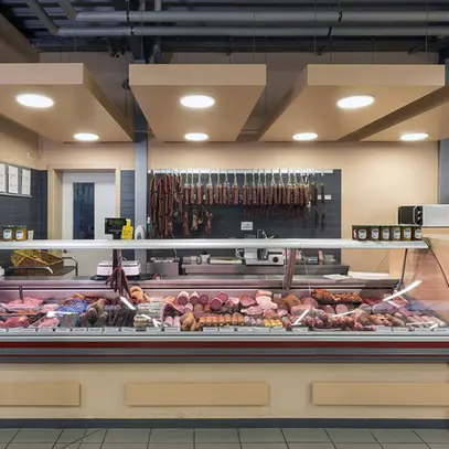 LED-Deckenleuchte DOTLUX UNISIZE 22W 2300lm 4000K IP20 Ø290mm weiss 