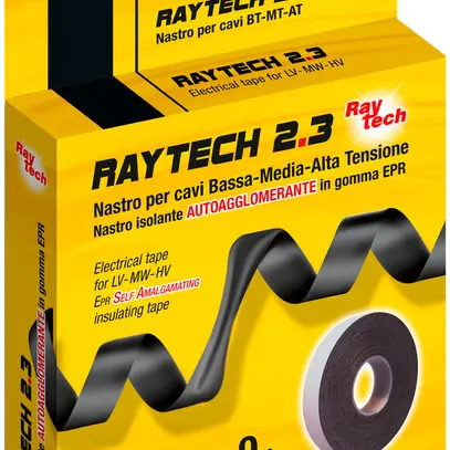 Isolierband Raytech 19mm×9m schwarz 
