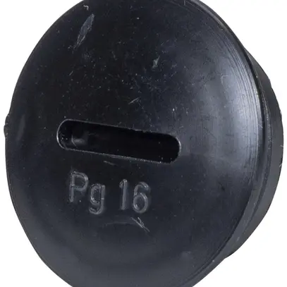 Tappo di chiusura IP PG16 nero 
