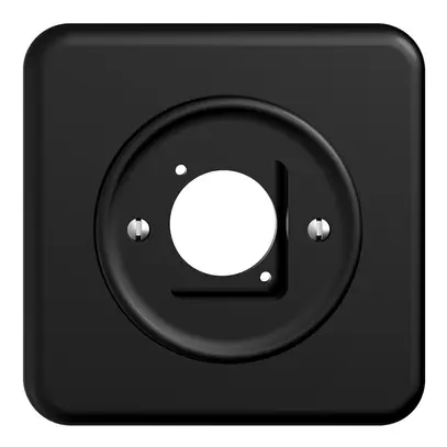 UP-Montageset für XLR-Dose STANDARDdue schwarz 