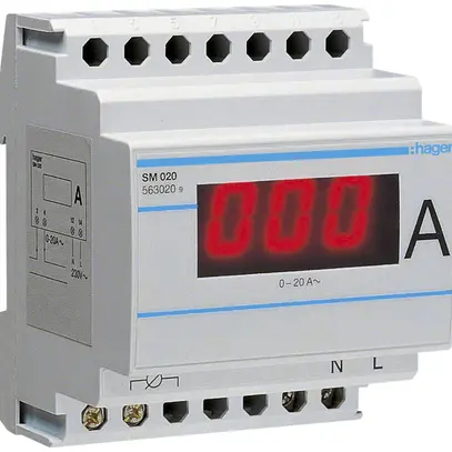 EB-Amperemeter Hager 0…20A 