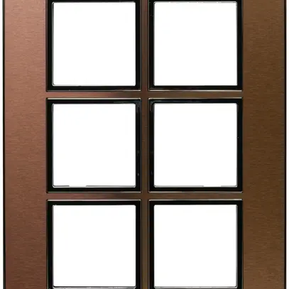 Telaio di copertura ATO 2×3 modulo, pink champagne brushed 