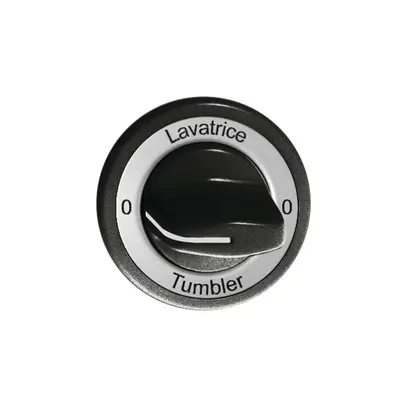 Frontset 0-Lavatrice-0-Tumbler für Drehschalter schwarz FH 