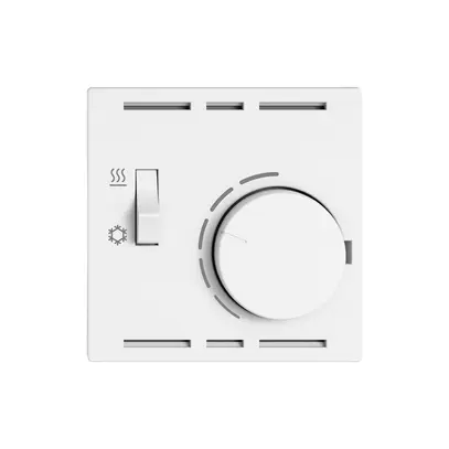 Termostato ambiente EDIZIO.liv SNAPFIX® inter.risca./refrig.230VAC 50Hz bi 