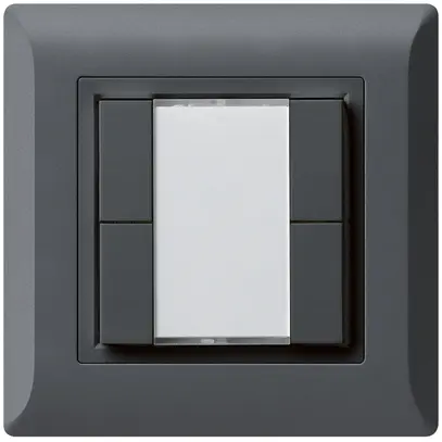 Pulsante multifunzionale INC kallysto.line KNX RF 4×antracite 
