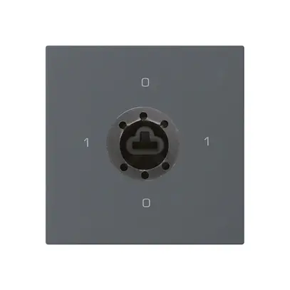 Einsatz zu Schlüsselschalter kallysto 0/1L an f.Sicherheitsschloss ohne Zylinder 