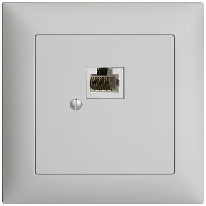 Scatola INC 1×RJ45/s 8P EDIZIOdue grc,R&M swissline 
