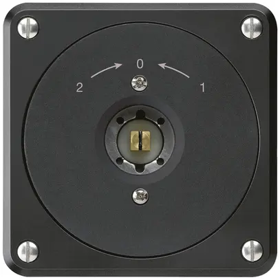 Contact pivotant à clé carrée ENC robusto noir sans clapet inverseur combi 