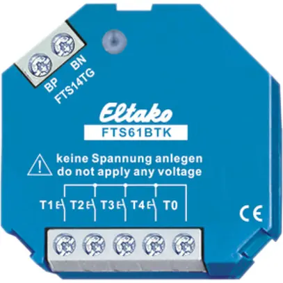 Accoppiatore di pulsante INS Eltako FTS61BTK 