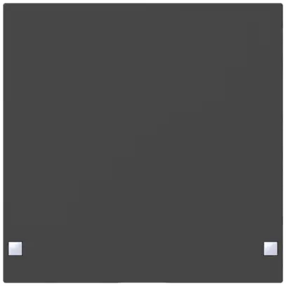 Touche SIDUS 1/2f pour senseur poussoir, anthracite 