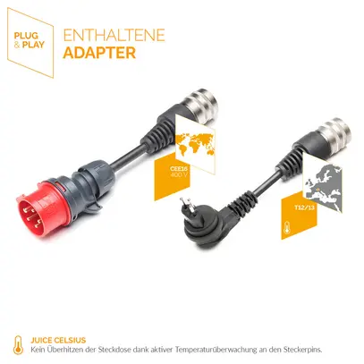JUICE BOOSTER 3 air | Swiss Basic Set Borne de recharge murale électrique 