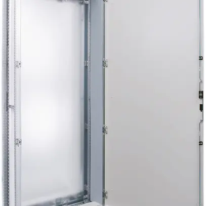 Armoire Hager weber.mes C avec porte en tôle 1350×2000×350mm gris clair 