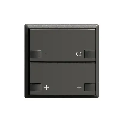 Variatore INC ZEP 2c/2t st. c/sec.ON-OFF EDIZIOdue nero 