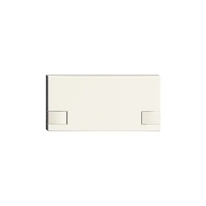 Tasto 1/2 KNX/elettronic.s.LED EDIZIOdue comando doppio bianco 