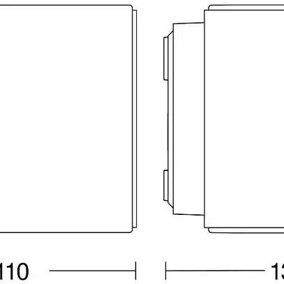 Applique LED Steinel L 835 C 9.1W 616lm 830 IP44 anthracite 
