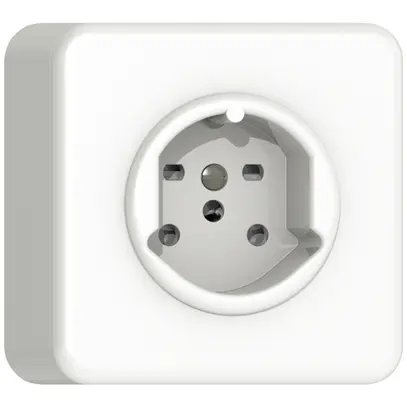 Presa AP CLASSIC T15 bianco 