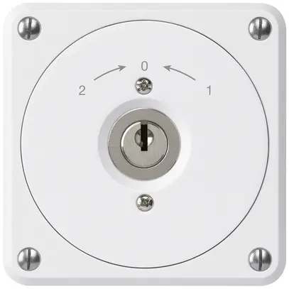 Contact pivotant à clé ENC robusto blanc sans clapet inverseur pour combinaison 