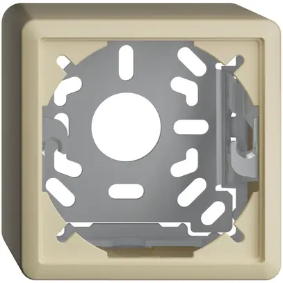 Cappa con piastra di base 54mm EDIZIOdue vanille 