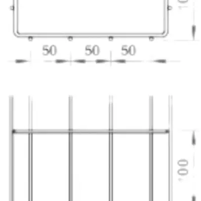 Caniveau à grille Bettermann PE 100×105×3000mm 